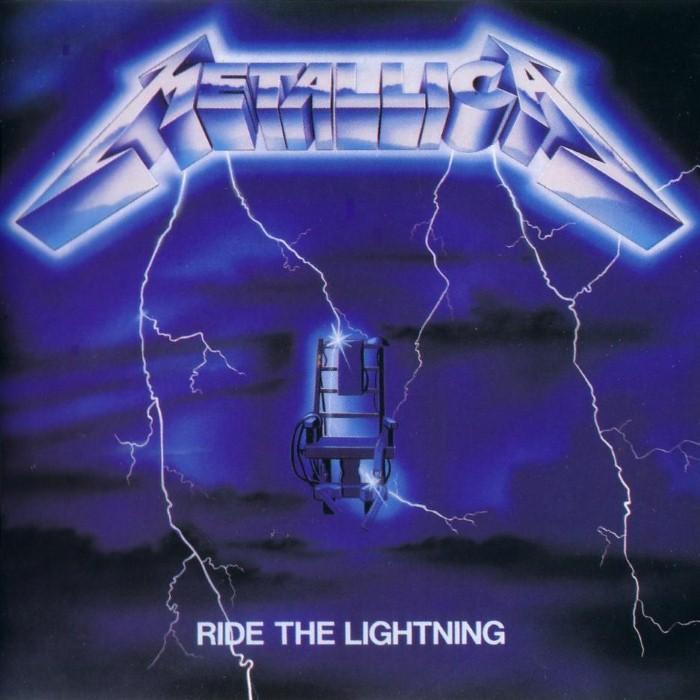 Ride the Lightning cover